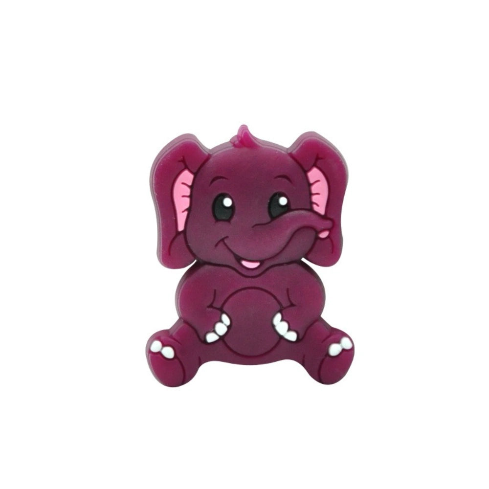 Flatback Fox Silicone Focal Bead | Beadable Pens Keychains Badge