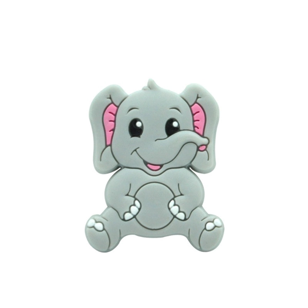 Flatback Fox Silicone Focal Bead | Beadable Pens Keychains Badge