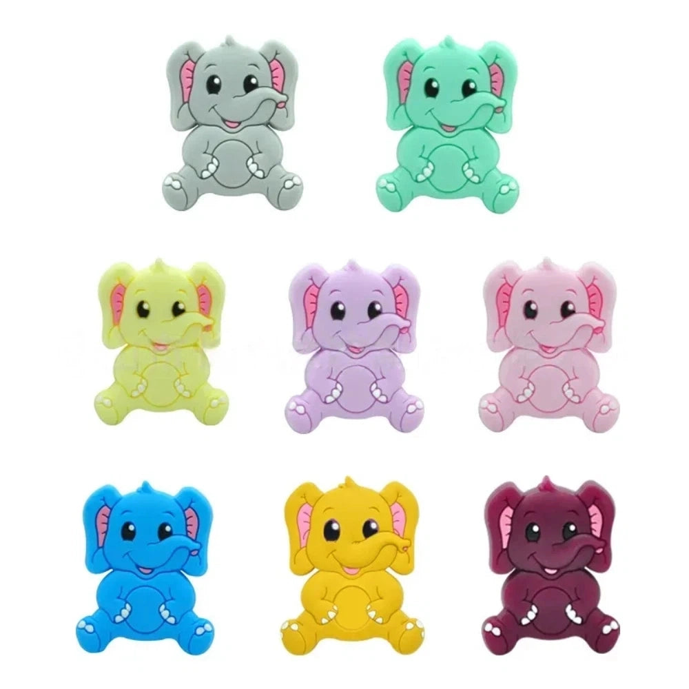 Flatback Fox Silicone Focal Bead | Beadable Pens Keychains Badge
