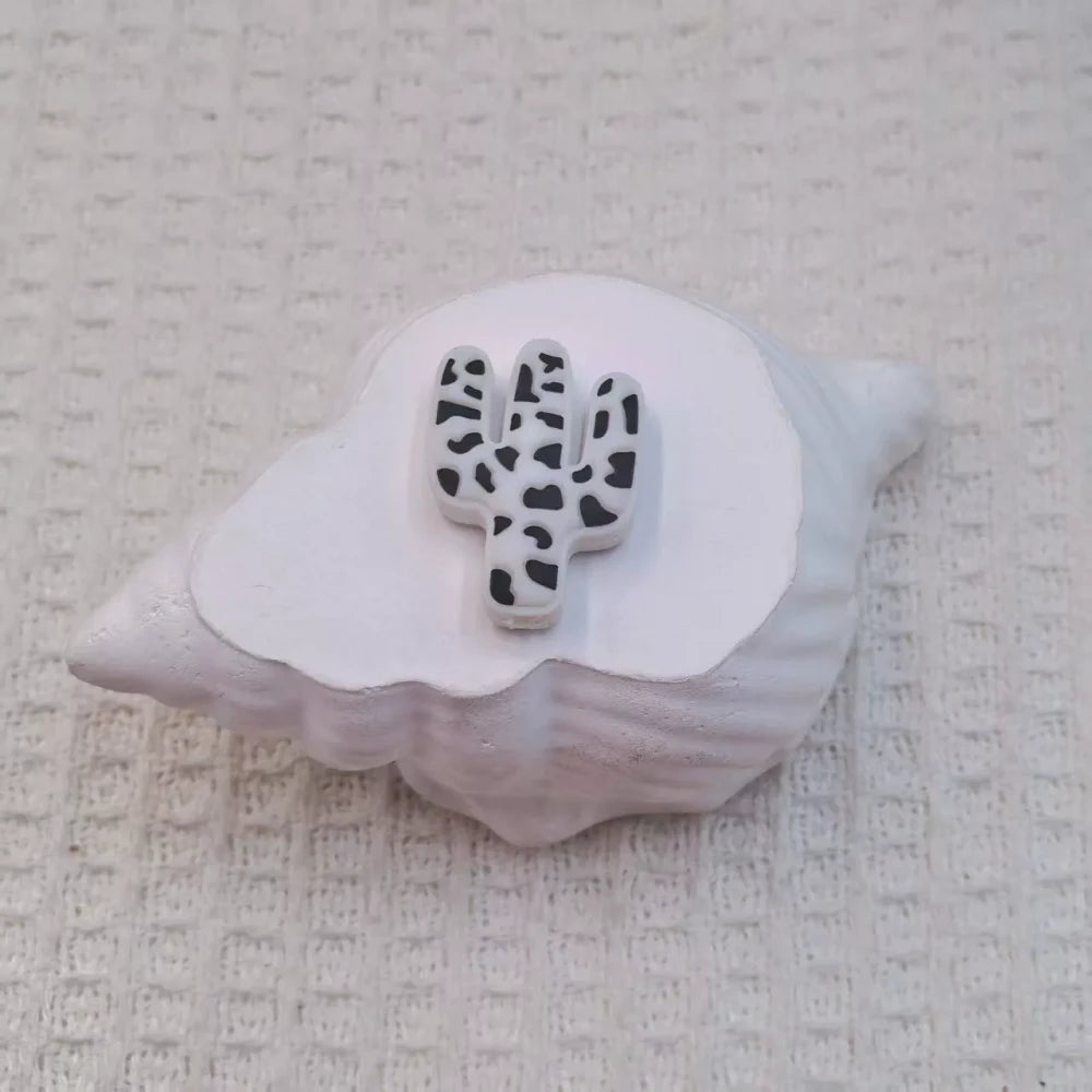 Flatback Fruit Silicone Focal Beads for DIY Pens Bracelet Keychains