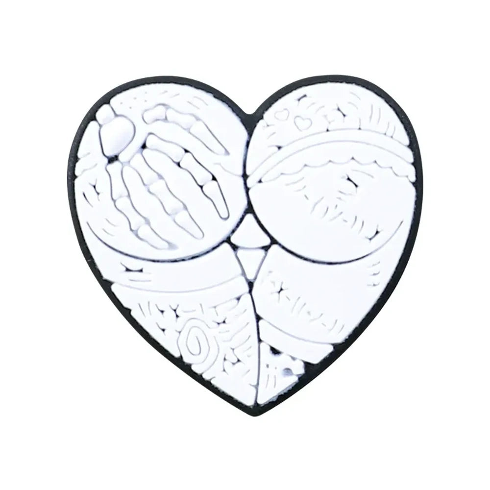 Flatback Gothic Style Silicone Focal Beads for DIY Pens Keychains