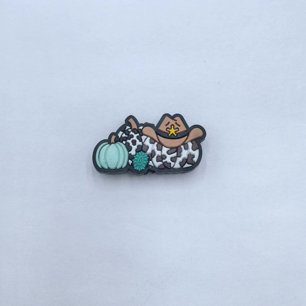 Flatback Halloween Series Silicone Focal Beads for DIY Pens Keychains