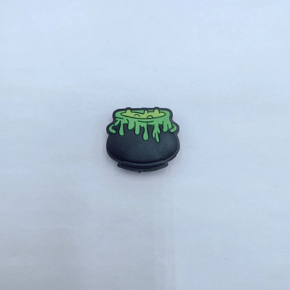 Flatback Halloween Series Silicone Focal Beads for DIY Pens Keychains