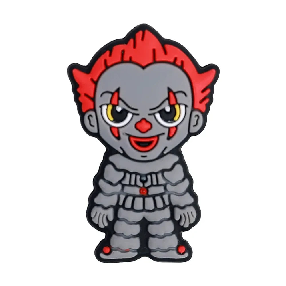 Flatback Halloween Silicone Focal Beads for DIY Pens Keychains