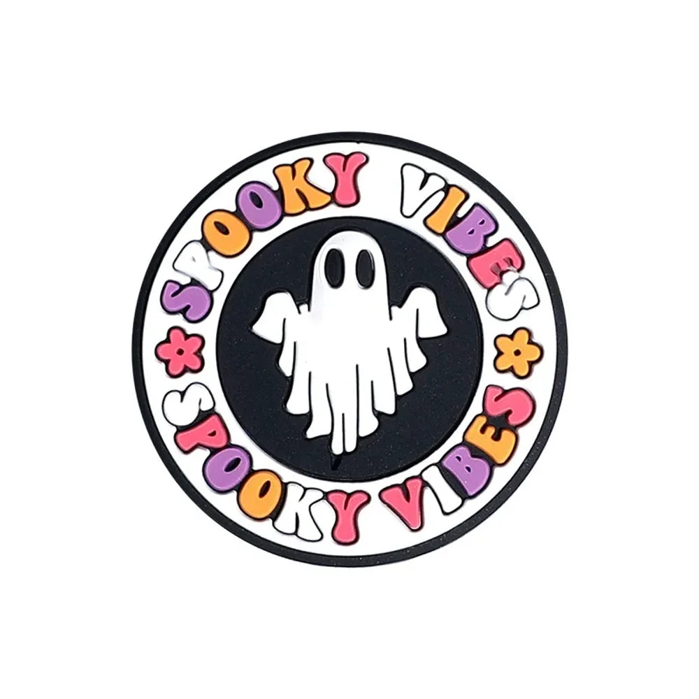 Flatback Halloween Silicone Focal Beads for DIY Pens Keychains