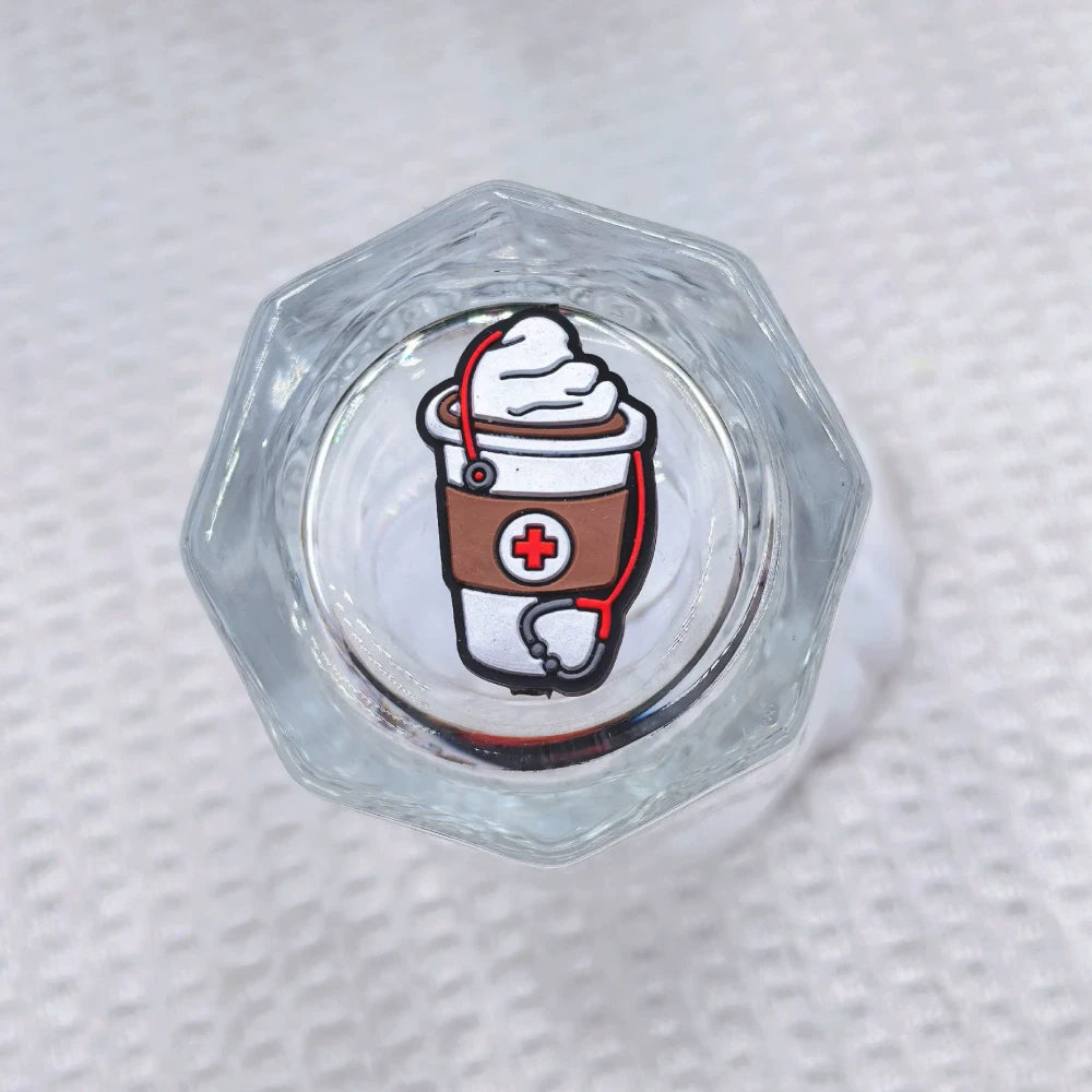 Flatback Healthcare Series Silicone Focal Beads for DIY Pens Bracelet Keychains