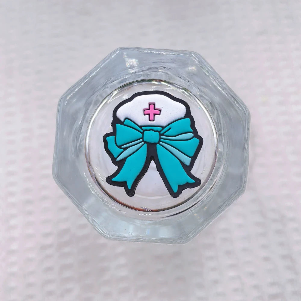 Flatback Healthcare Series Silicone Focal Beads for DIY Pens Bracelet Keychains