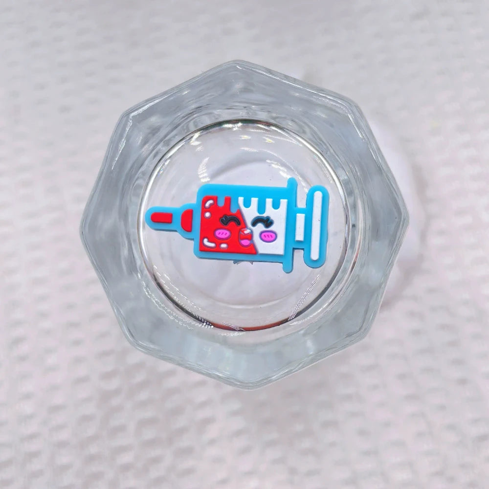 Flatback Healthcare Series Silicone Focal Beads for DIY Pens Bracelet Keychains