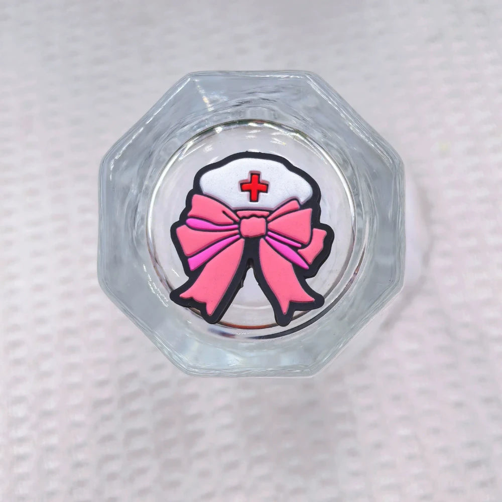 Flatback Healthcare Series Silicone Focal Beads for DIY Pens Bracelet Keychains