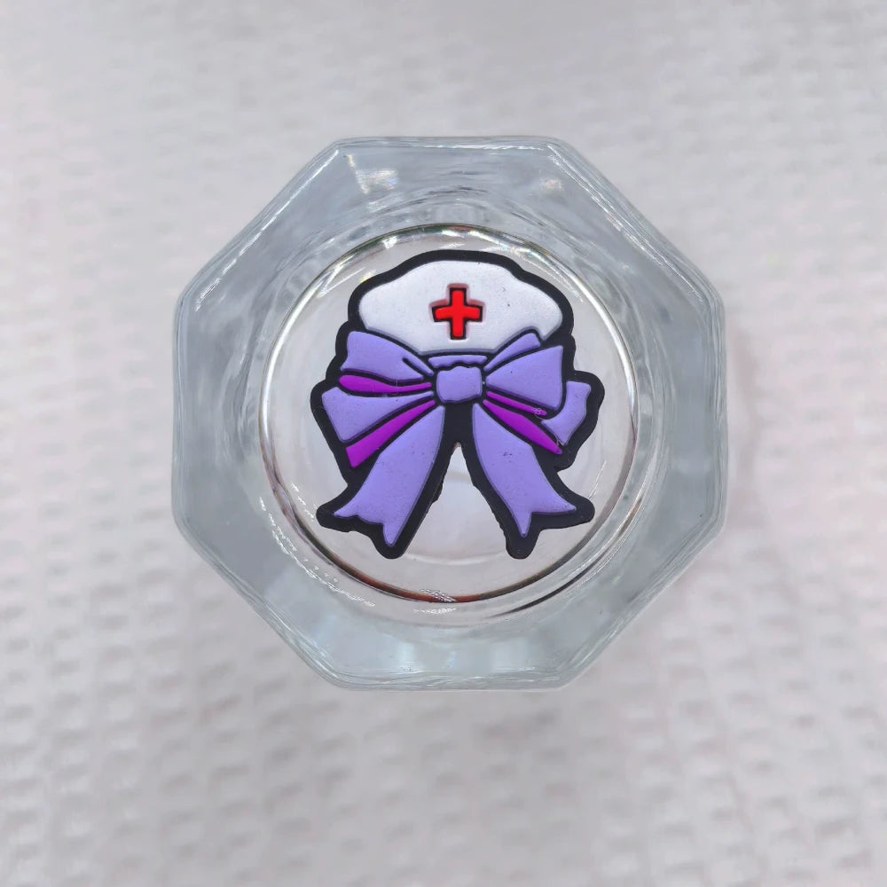 Flatback Healthcare Series Silicone Focal Beads for DIY Pens Bracelet Keychains