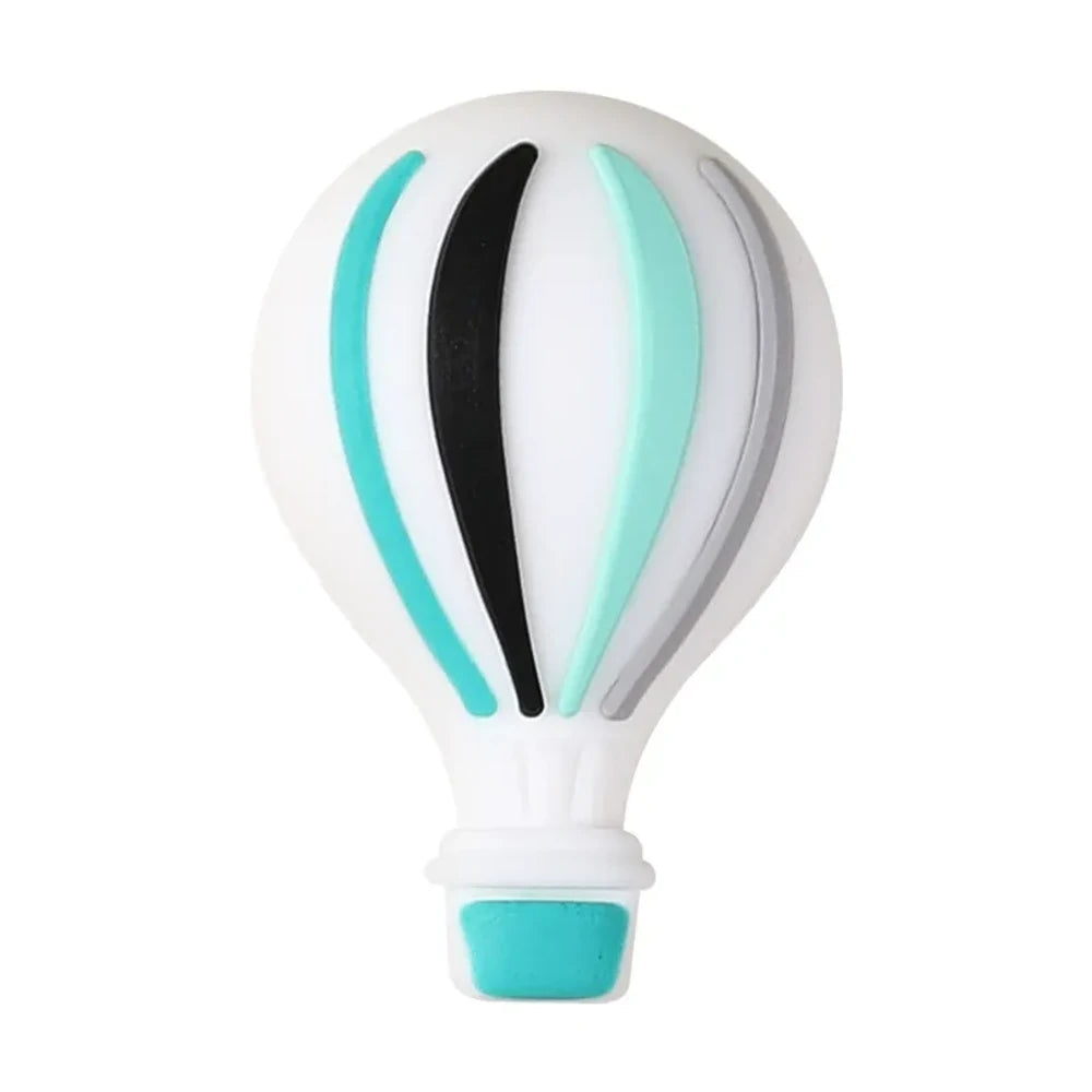 3D Hot Air Balloon Silicone Focal Beads for DIY Pens Keychains
