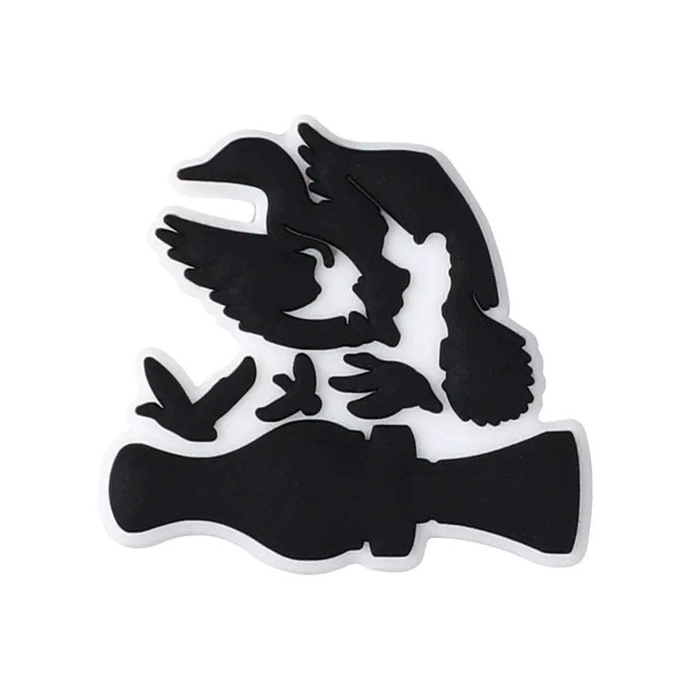 Flatback Hunting Silicone Focal Beads for DIY Pens Keychains