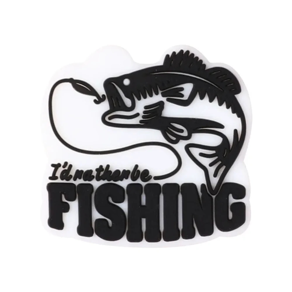 Flatback Hunting Silicone Focal Beads for DIY Pens Keychains