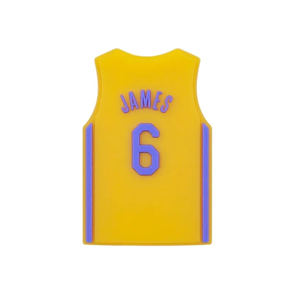 Flatback Jersey Silicone Focal Beads for DIY Pens Keychains