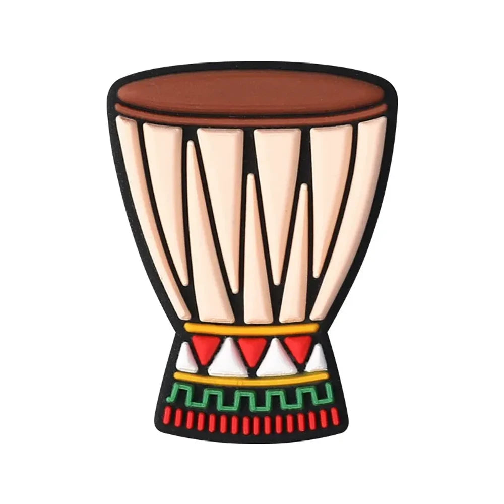 Flatback Kwanzaa Silicone Focal Beads for DIY Pens Keychains