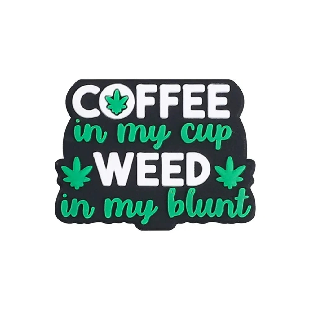 Flatback Leaves Silicone Focal Beads for DIY Pens Keychains