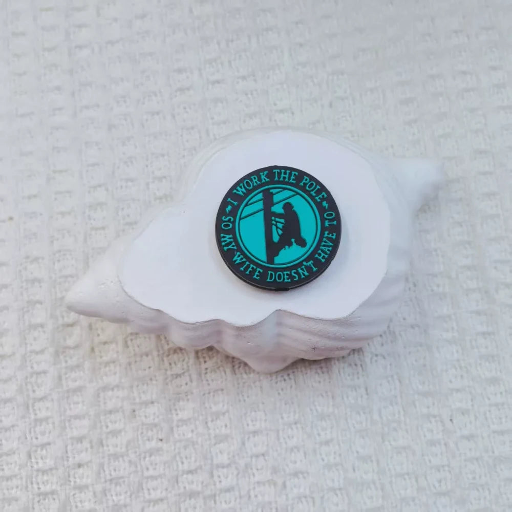 Flatback Letter Silicone Focal Beads for DIY Pens Bracelet Keychains