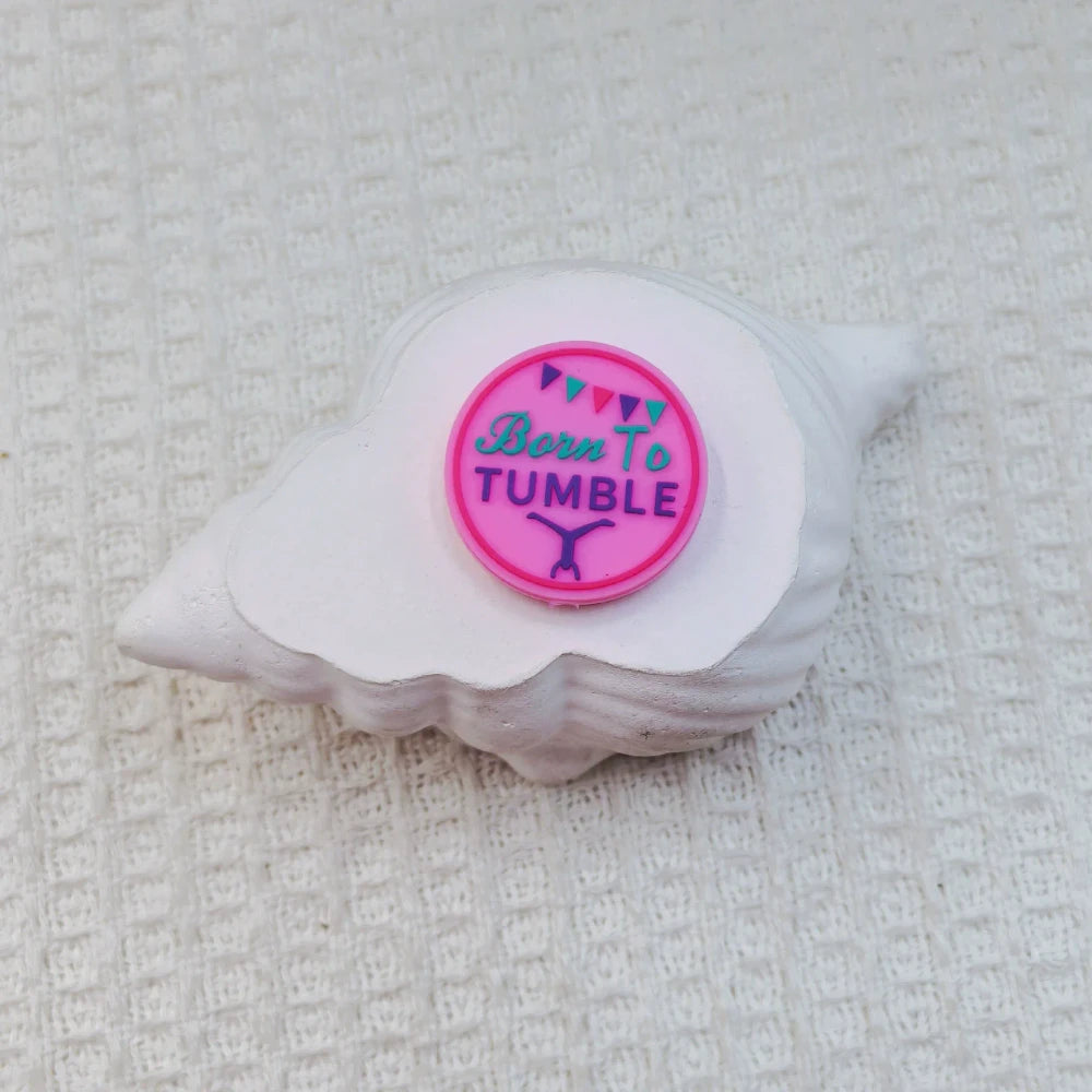 Flatback Letter Silicone Focal Beads for DIY Pens Bracelet Keychains