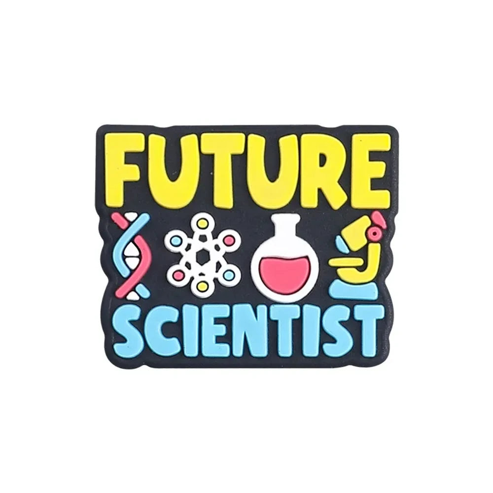 Flatback Letter Silicone Focal Beads for DIY Pens Keychains