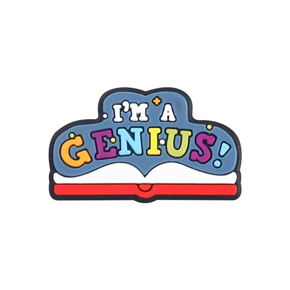 Flatback Letter Silicone Focal Beads for DIY Pens Keychains