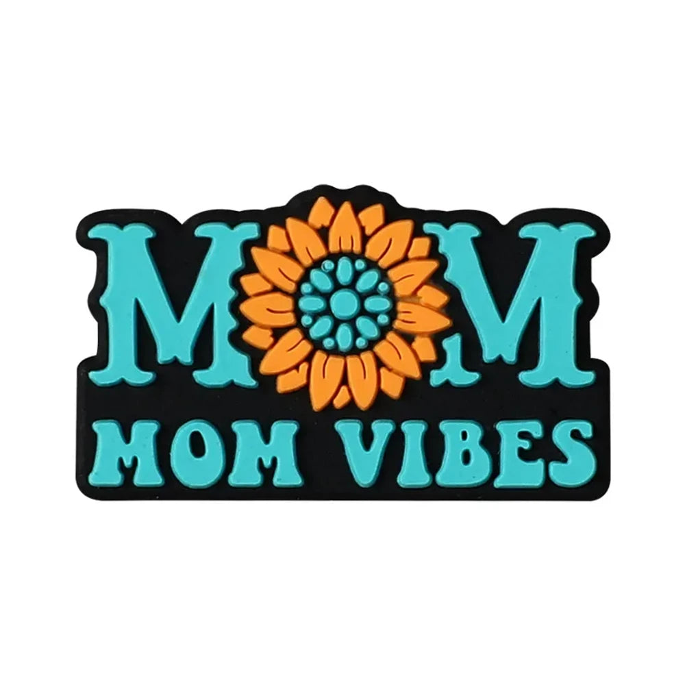 Flatback Letter Silicone Focal Beads for DIY Pens Keychains