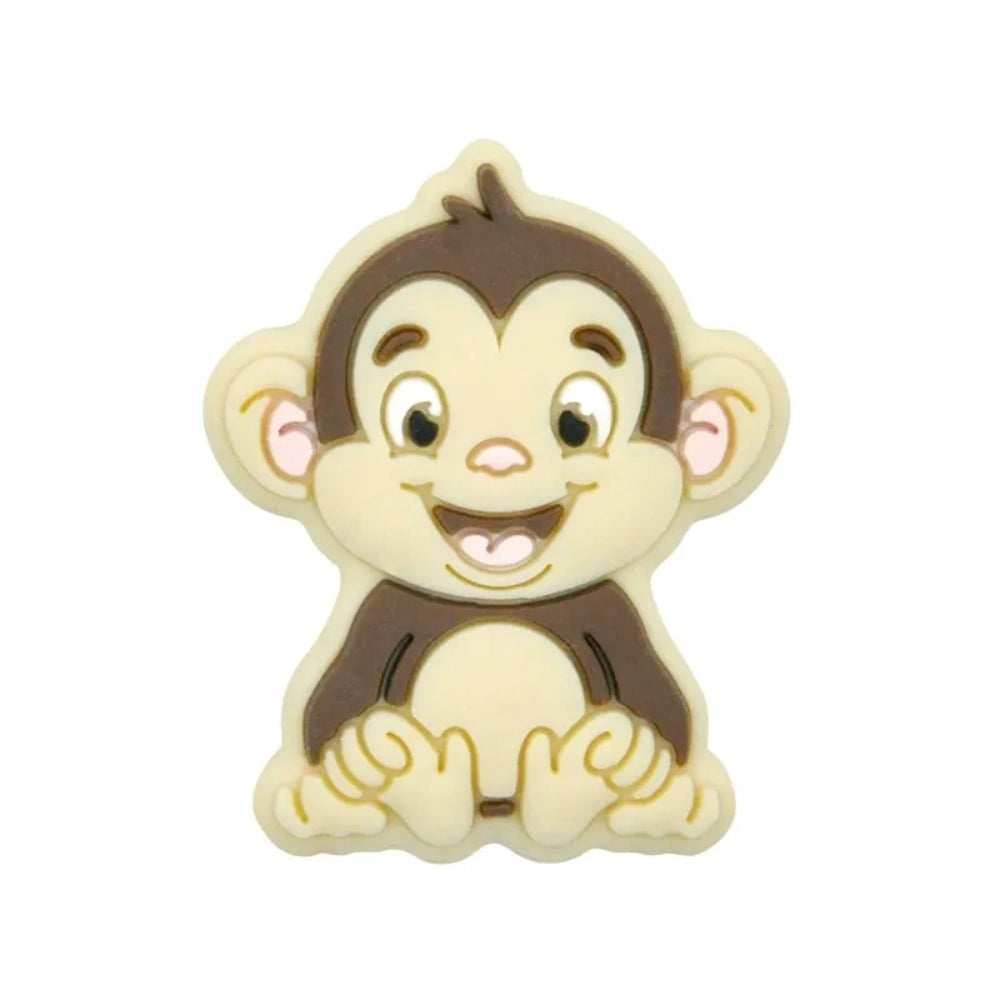Flatback Monkey Silicone Focal Bead | Beadable Pens Keychains Badge