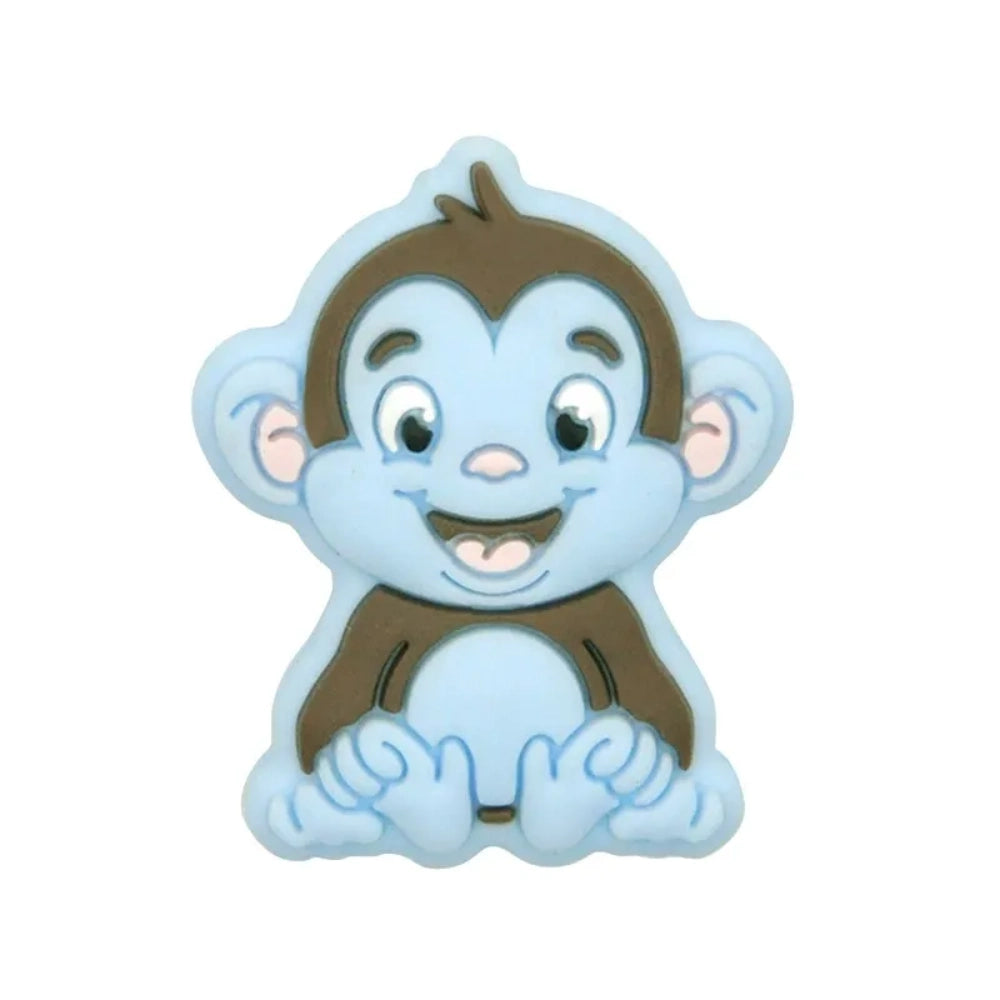 Flatback Monkey Silicone Focal Bead | Beadable Pens Keychains Badge