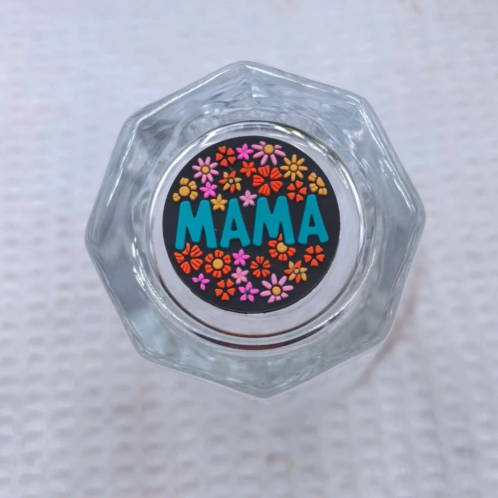 Flatback Mother Series Silicone Focal Beads for DIY Pens Keychains