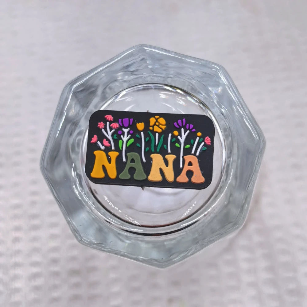 Flatback Mother Series Silicone Focal Beads for DIY Pens Keychains