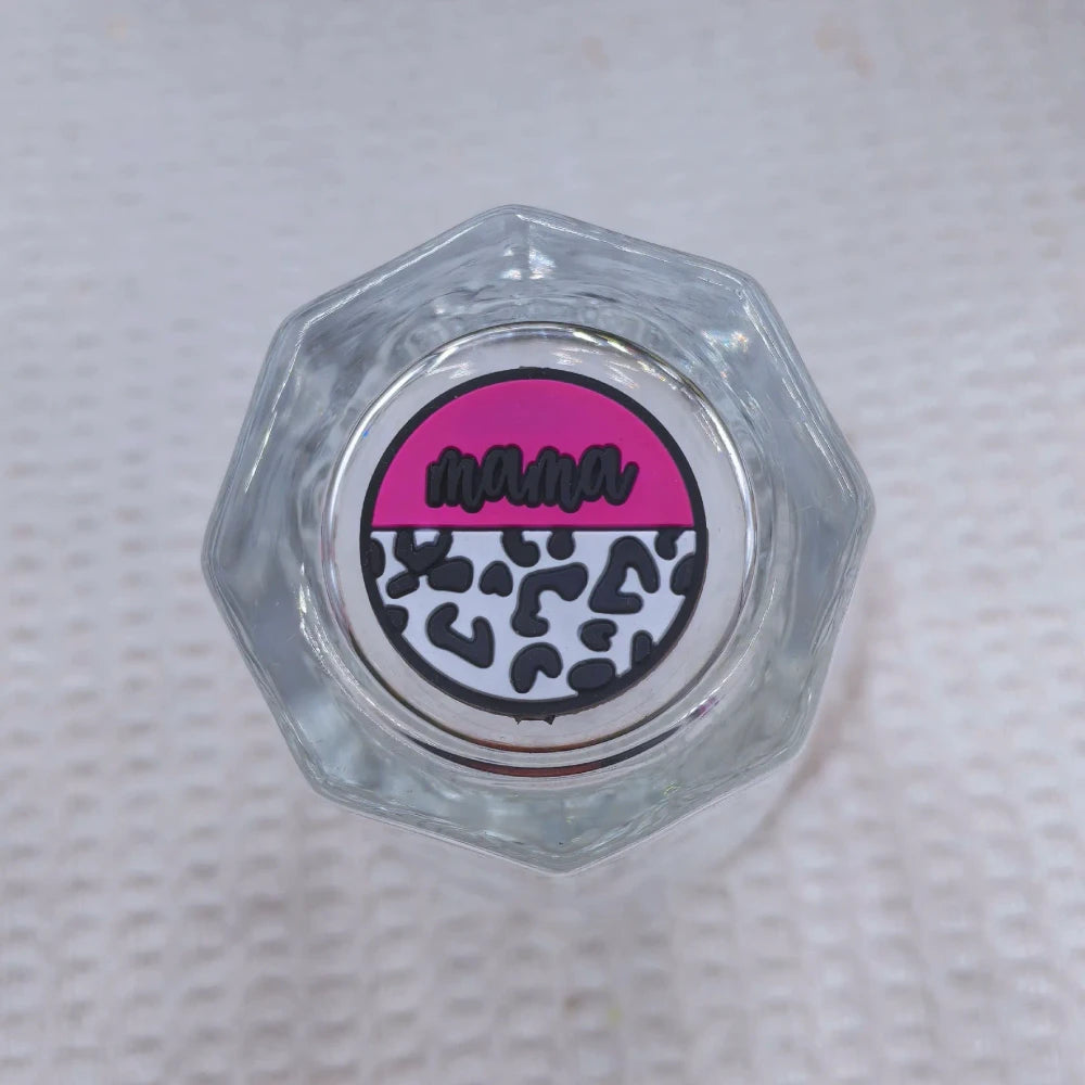 Flatback Mother Series Silicone Focal Beads for DIY Pens Keychains