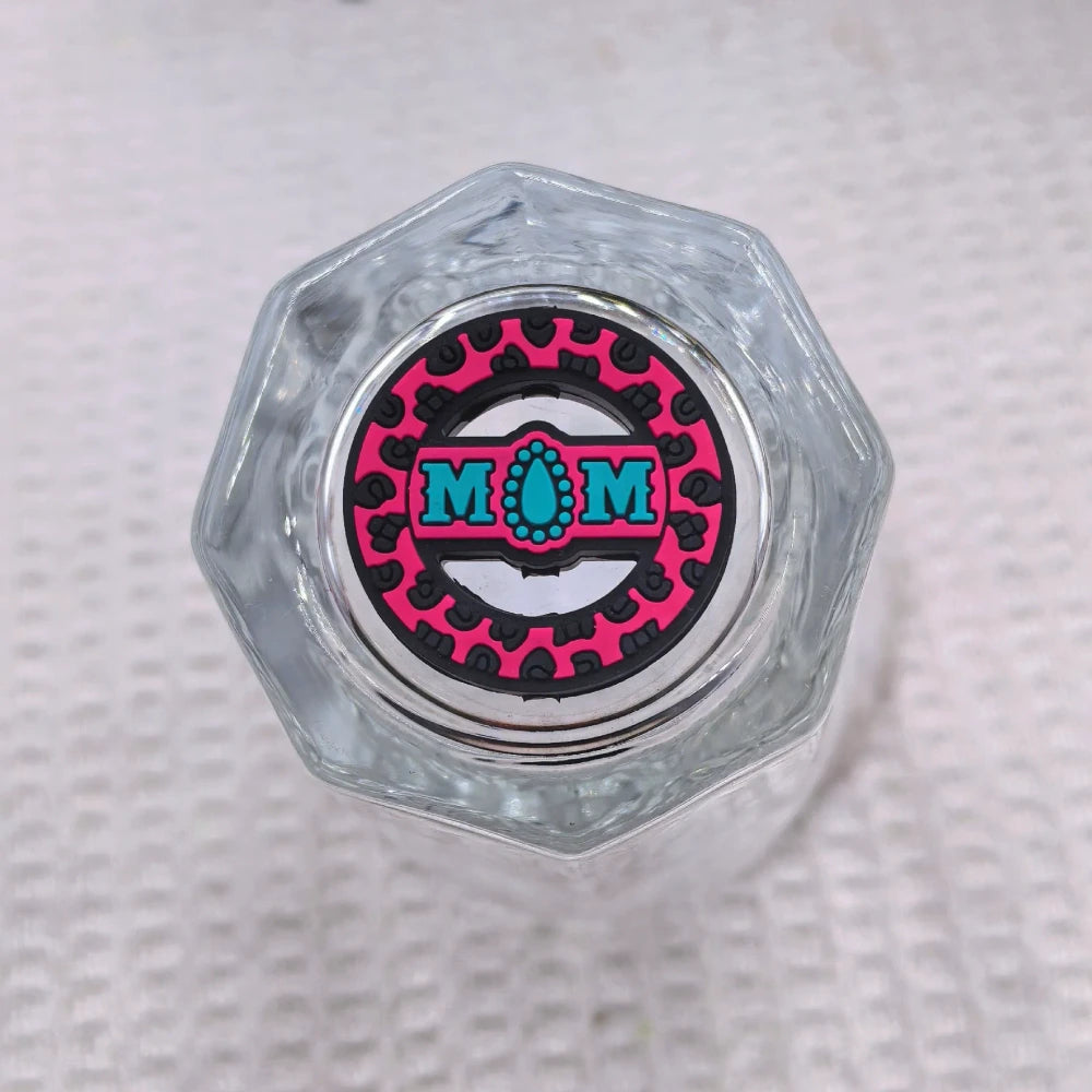 Flatback Mother Series Silicone Focal Beads for DIY Pens Keychains