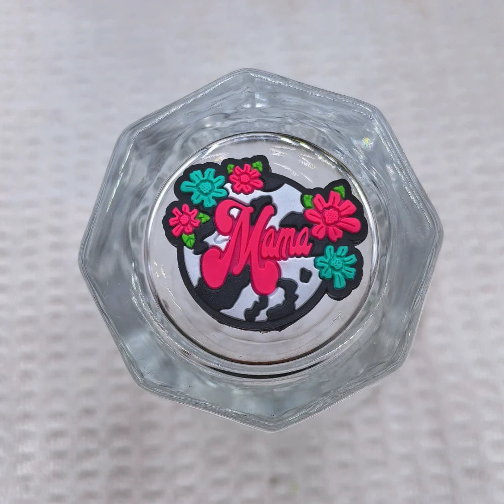 Flatback Mother Series Silicone Focal Beads for DIY Pens Keychains