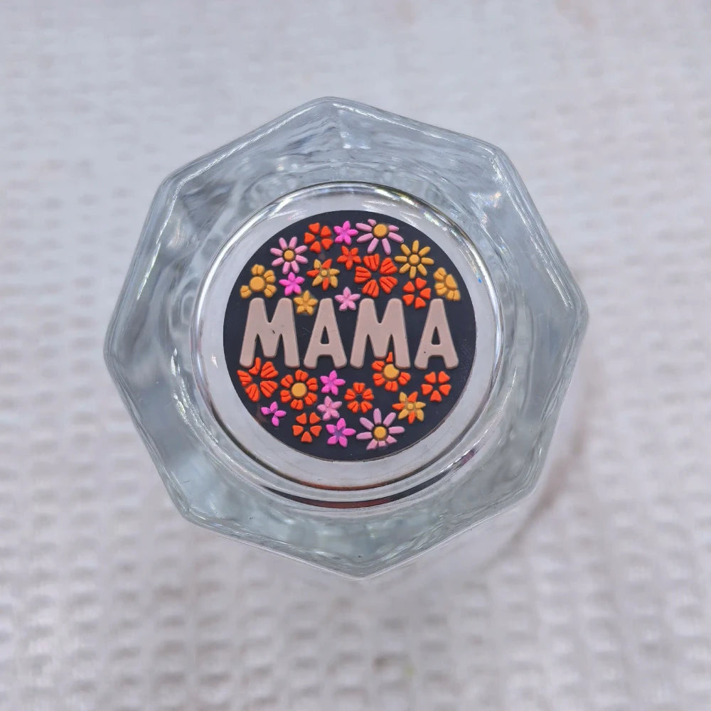Flatback Mother Series Silicone Focal Beads for DIY Pens Keychains