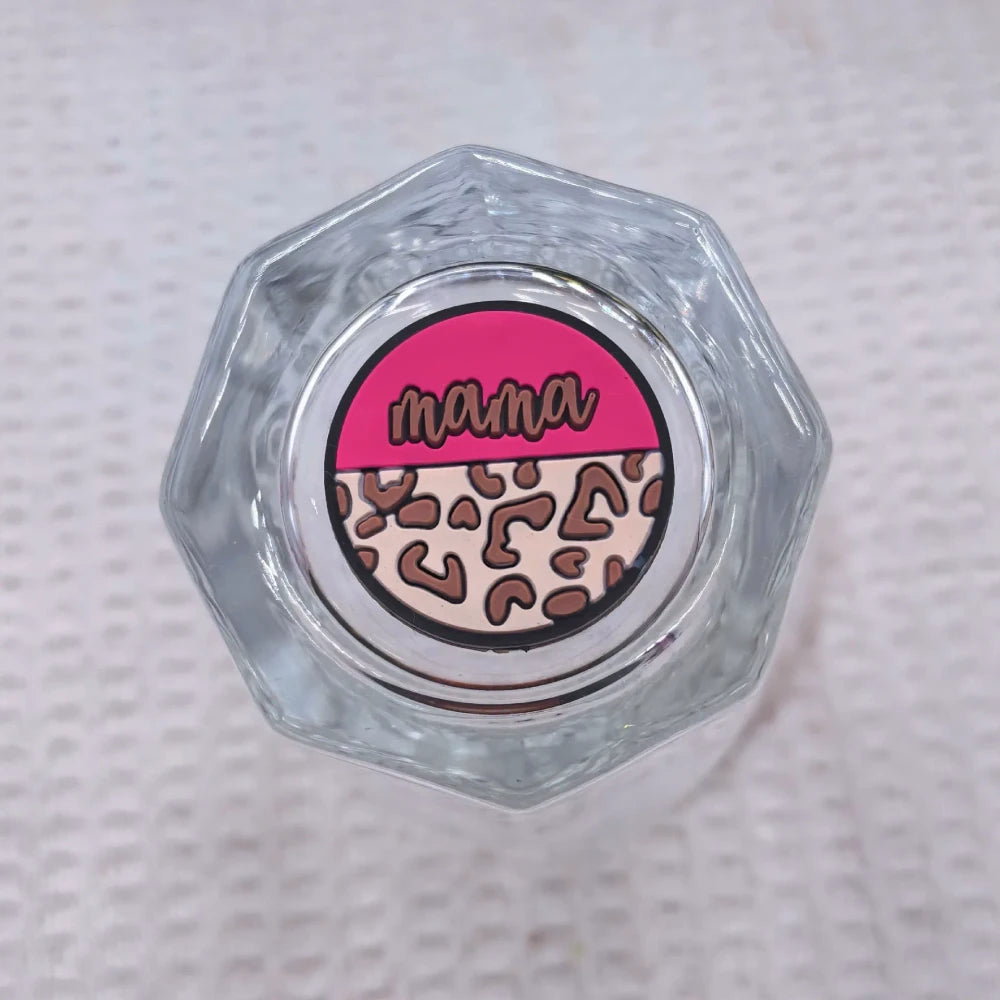 Flatback Mother Series Silicone Focal Beads for DIY Pens Keychains