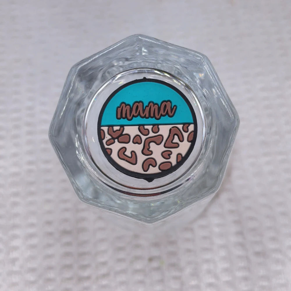 Flatback Mother Series Silicone Focal Beads for DIY Pens Keychains