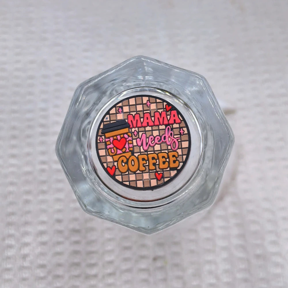 Flatback Mother Series Silicone Focal Beads for DIY Pens Keychains