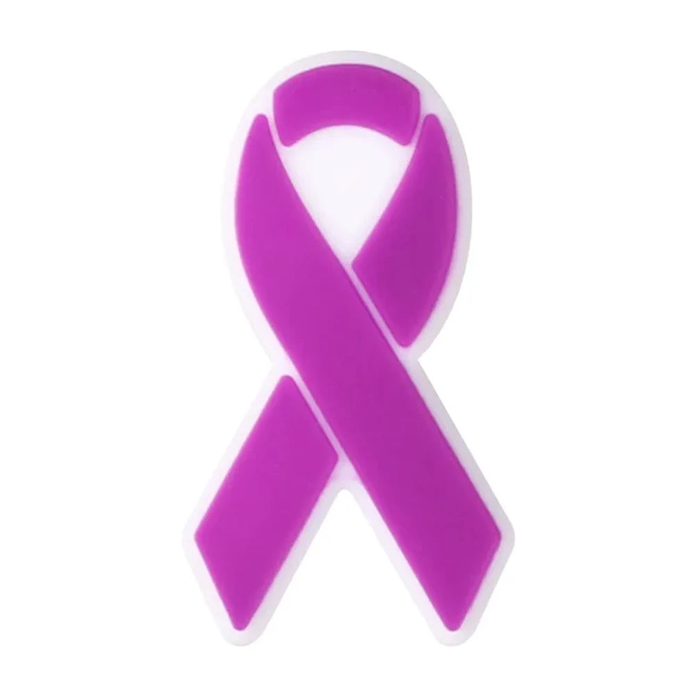 Flatback Ribbon Silicone Focal Beads for DIY Pens Keychains