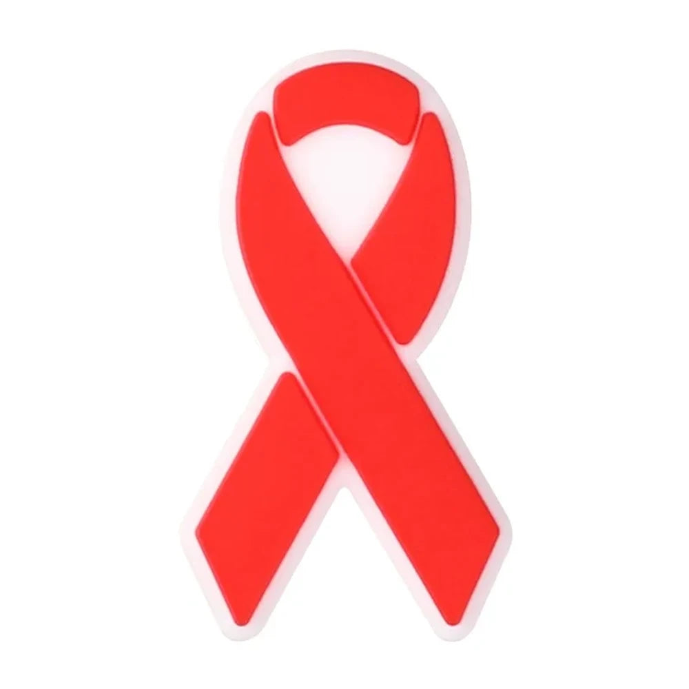 Flatback Ribbon Silicone Focal Beads for DIY Pens Keychains