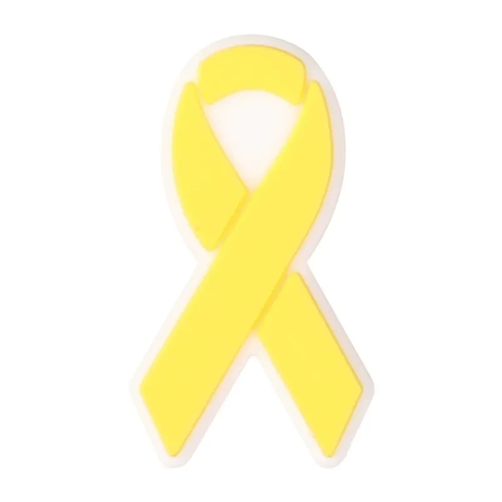 Flatback Ribbon Silicone Focal Beads for DIY Pens Keychains