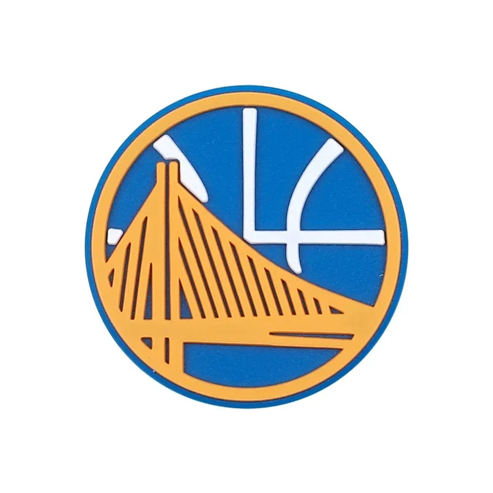 Flatback Rugby Team Logo Silicone Focal Beads for DIY Pens Keychains