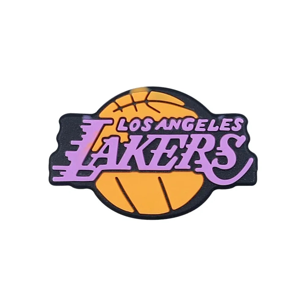 Flatback Rugby Team Logo Silicone Focal Beads for DIY Pens Keychains