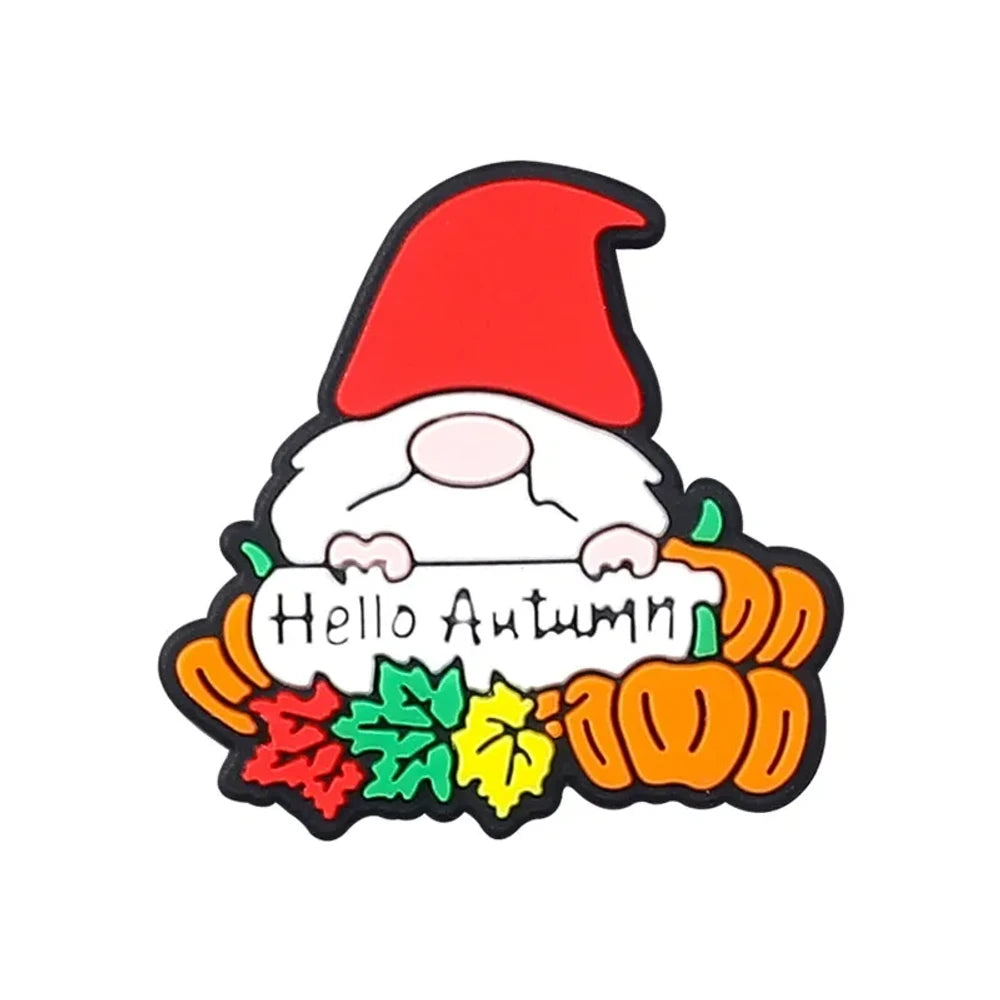 Flatback Scarecrow Silicone Focal Beads for DIY Pens Keychains