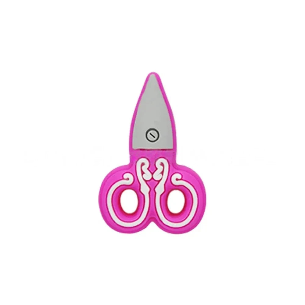 Flatback Scissors Silicone Focal Beads for DIY Keychains Bracelet Pens