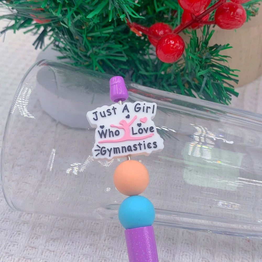 Flatback Silicone Focal Beads for DIY Pens Bracelet