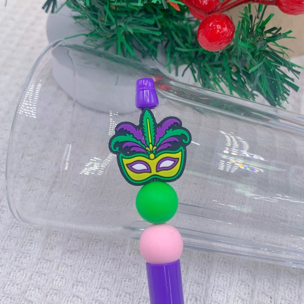 Flatback Silicone Focal Beads for DIY Pens Bracelet