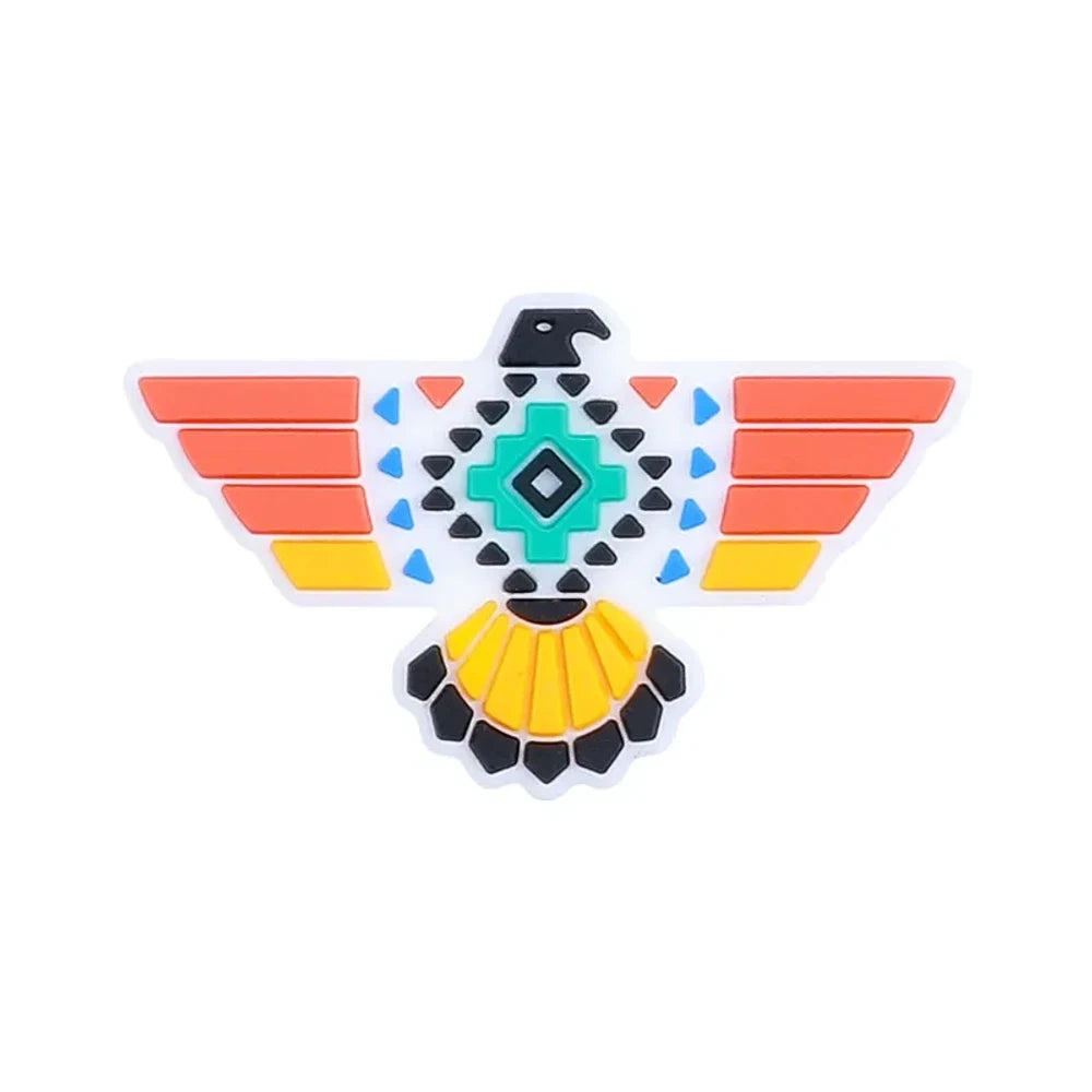 Flatback Silicone Focal Beads for DIY Pens Keychains