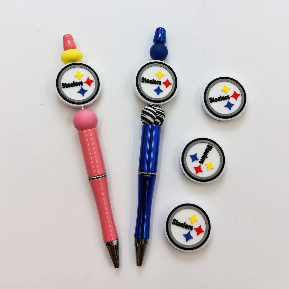 Flatback Silicone Focal Beads for DIY Pens Keychains Bracelet