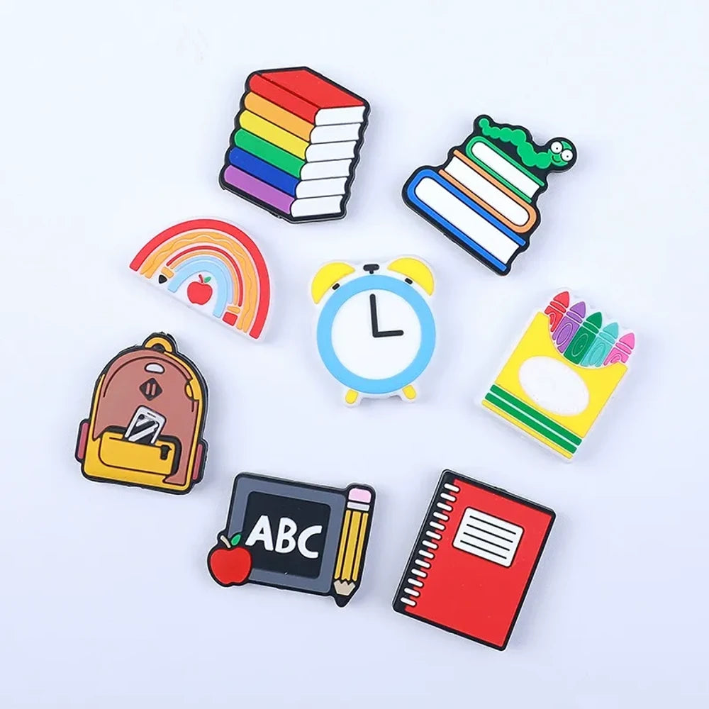 Flatback Stationery Silicone Focal Beads for DIY Pens Bracelet