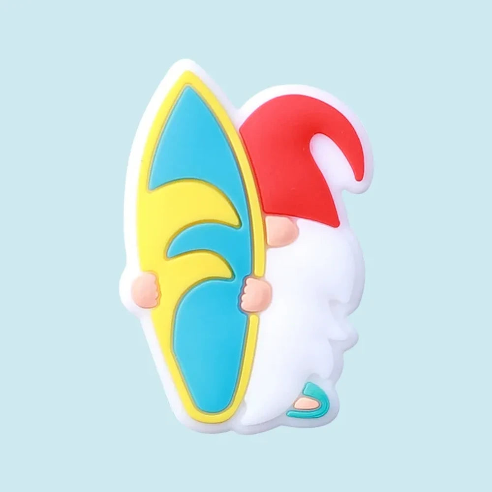 Flatback Summer Silicone Focal Beads for DIY Pens Keychains