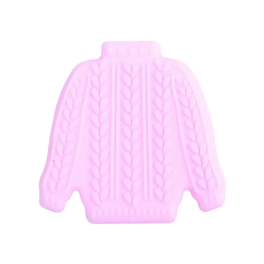 Flatback Sweater Silicone Focal Beads for DIY Pens Keychains